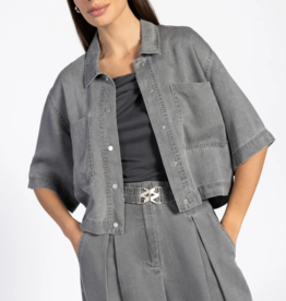 Aaiko Vanessa Blouse Lava Stone