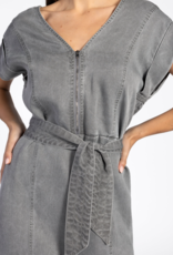 Aaiko Celia Dress Lava Stone