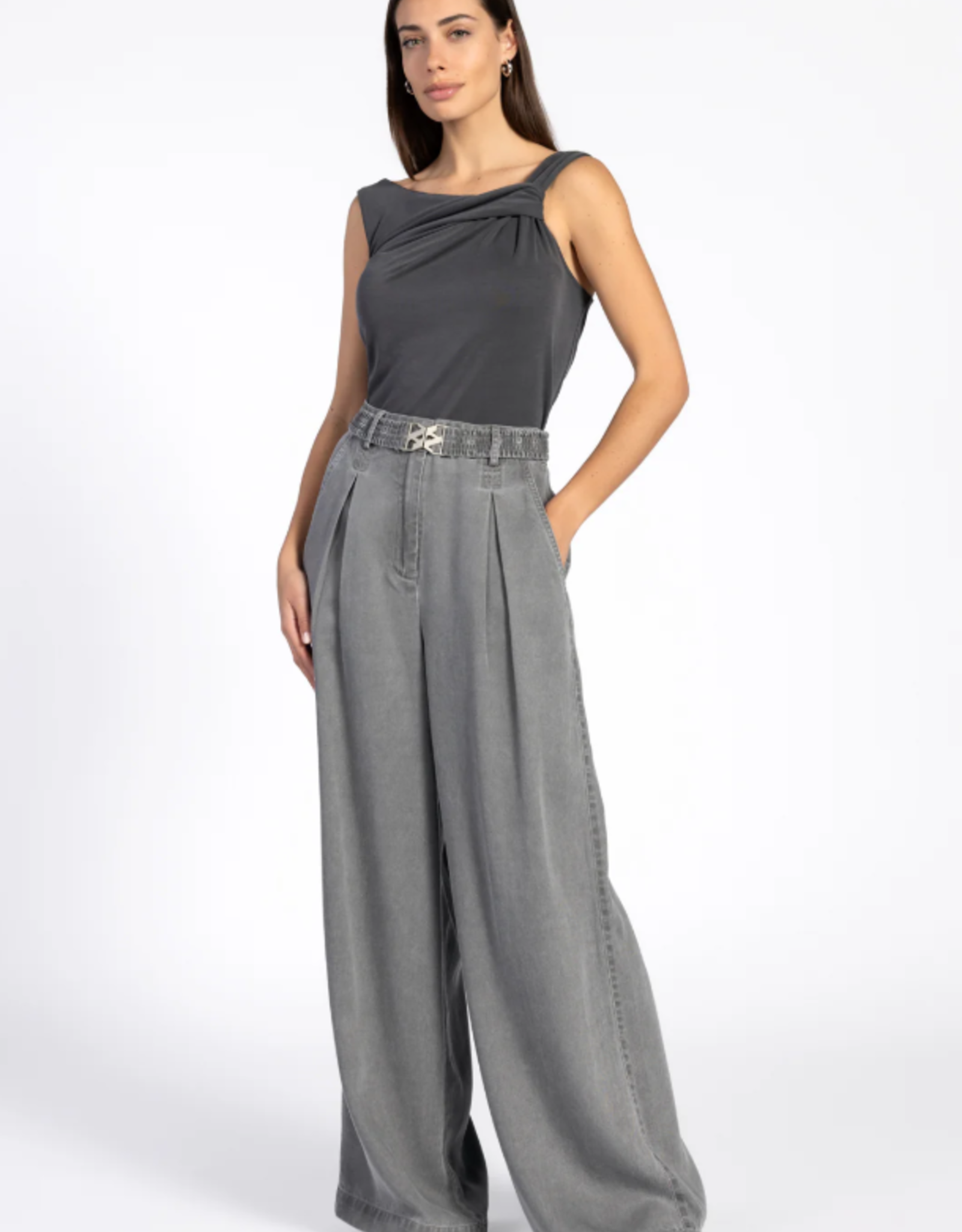 Aaiko Evelyn Top Poppy Seed