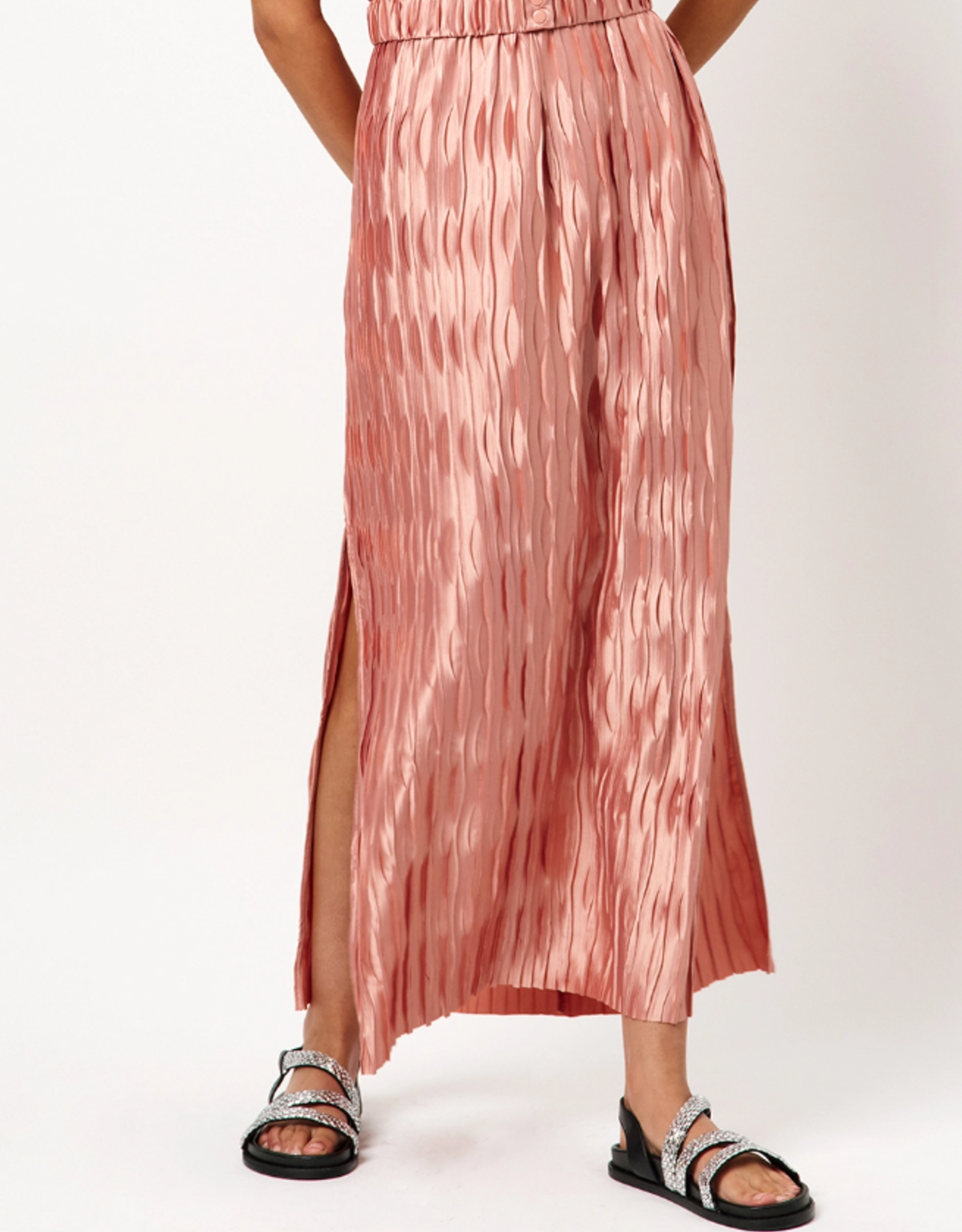 Dante 6 Lexis Plisse Maxi Dress Antique Blush