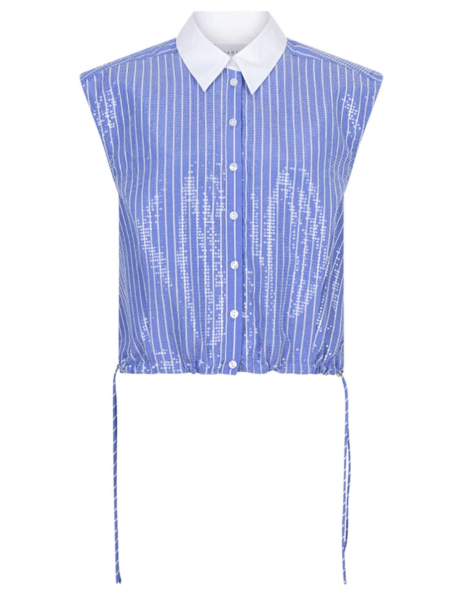 Dante 6 Roseny Embellished Stripe Shirt