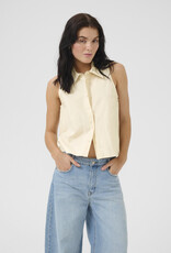 My Essential Wardrobe Sunna Top Almond Milk