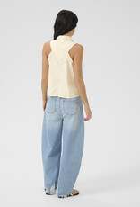 My Essential Wardrobe Sunna Top Almond Milk