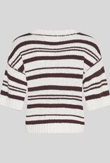 Moss Copenhagen Hannalie 2/4 Pullover Egret/Fudge