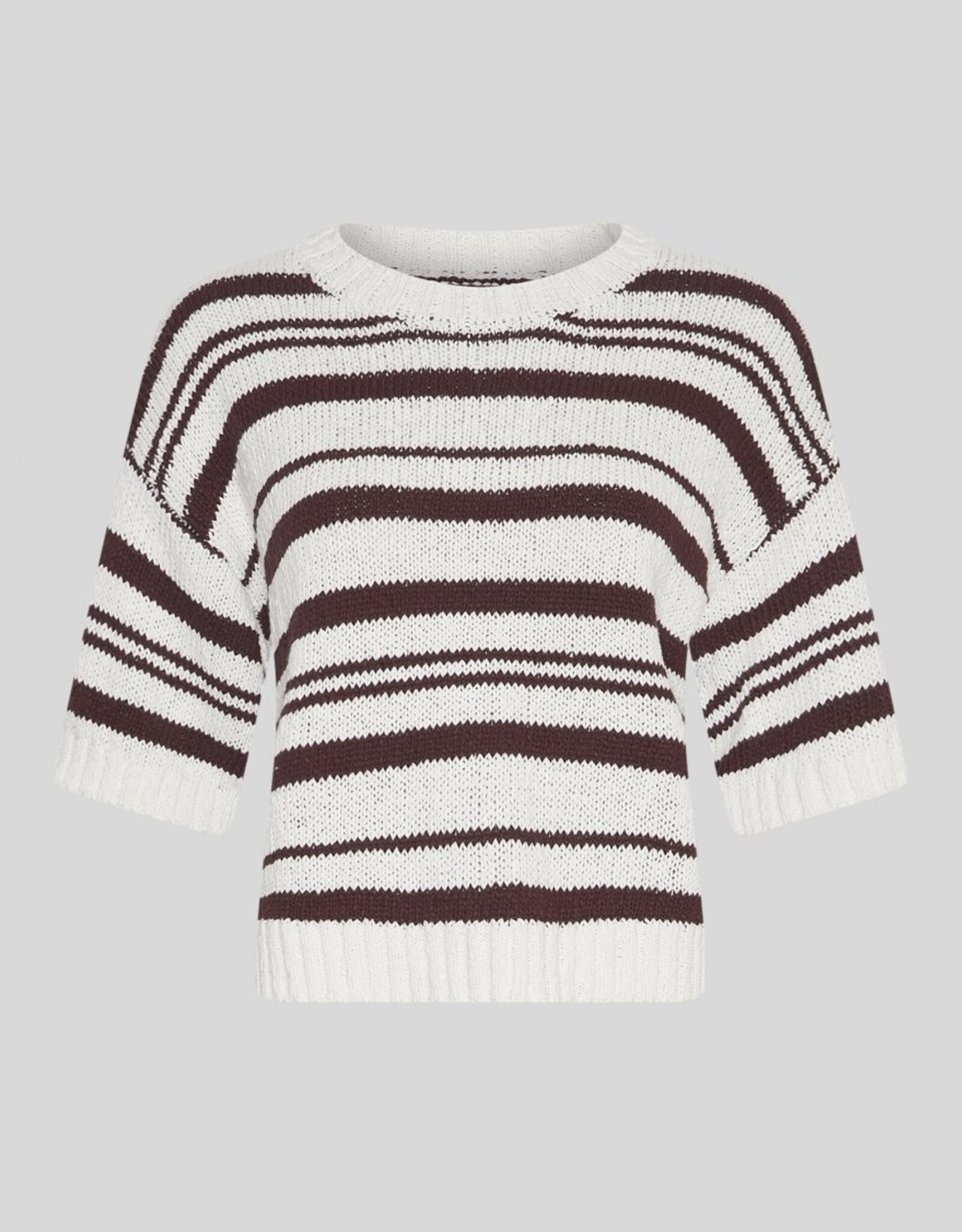 Moss Copenhagen Hannalie 2/4 Pullover Egret/Fudge