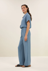By Bar Robyn Viscose Pants Blue Stone