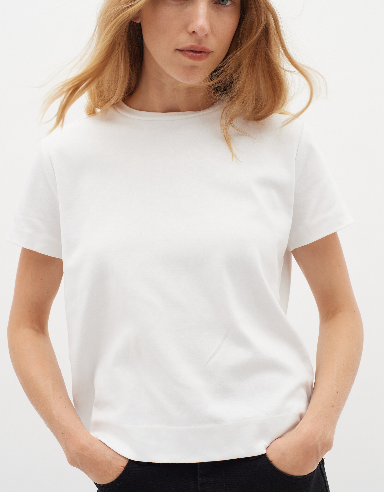 InWear Luke Base Tee Pure White