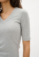 InWear Dagna V T-shirt Medium Grey Melange