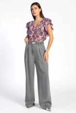 Aaiko Yaella Ikat Top Wildrose