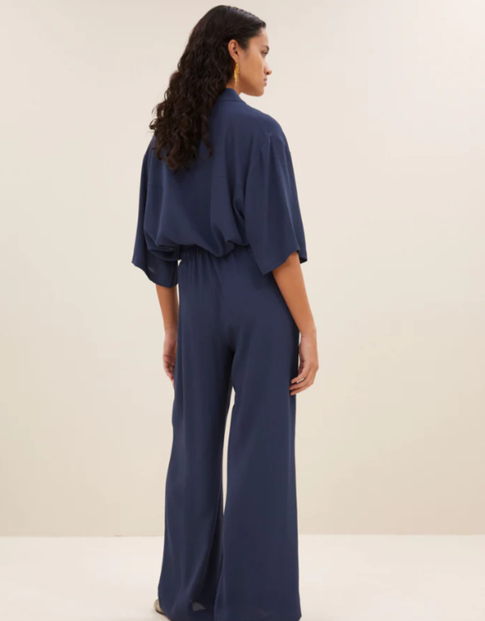 By Bar Benji Viscose Pants Winter Blue