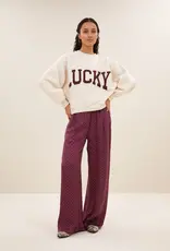 By Bar Bibi Patchwork Sweater Oyster Melee