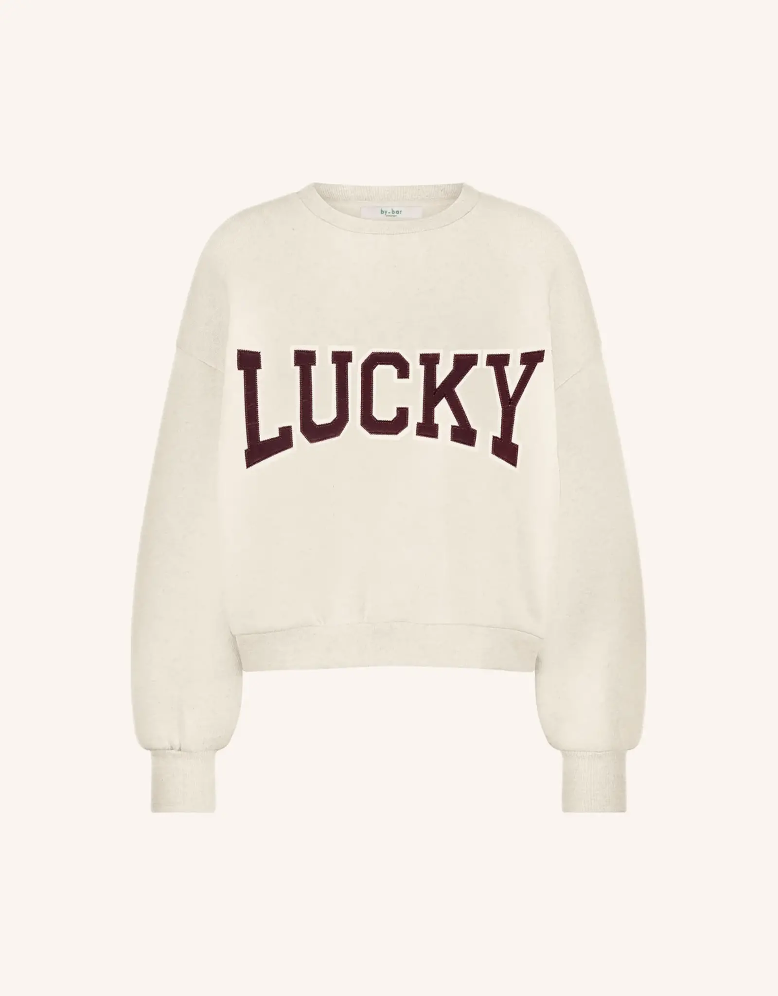 By Bar Bibi Patchwork Sweater Oyster Melee
