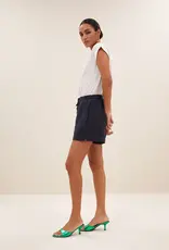 By Bar Lio Linen Shorts Midnight