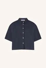 By Bar Mara Linen Blouse Midnight