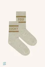 By Bar Lucky Sparkle Socks Gold