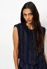 Dante 6 Kalina Fil Coupé Gilet Nocturnal Blue