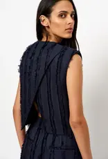 Dante 6 Kalina Fil Coupé Gilet Nocturnal Blue