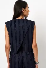 Dante 6 Kalina Fil Coupé Gilet Nocturnal Blue