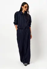 Dante 6 Jasmine Fil Coupé Bomber Jacket Nocturnal Blue