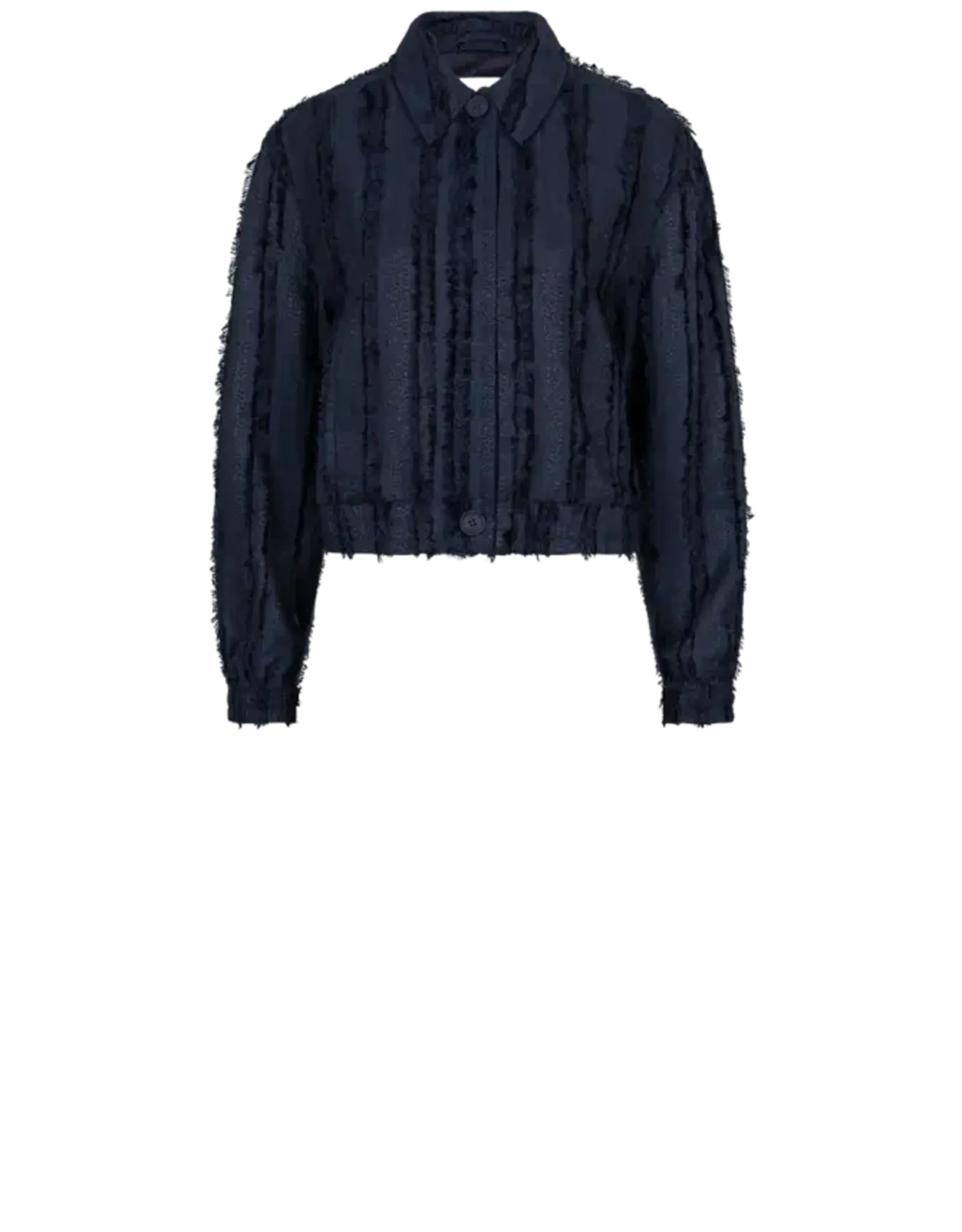 Dante 6 Jasmine Fil Coupé Bomber Jacket Nocturnal Blue