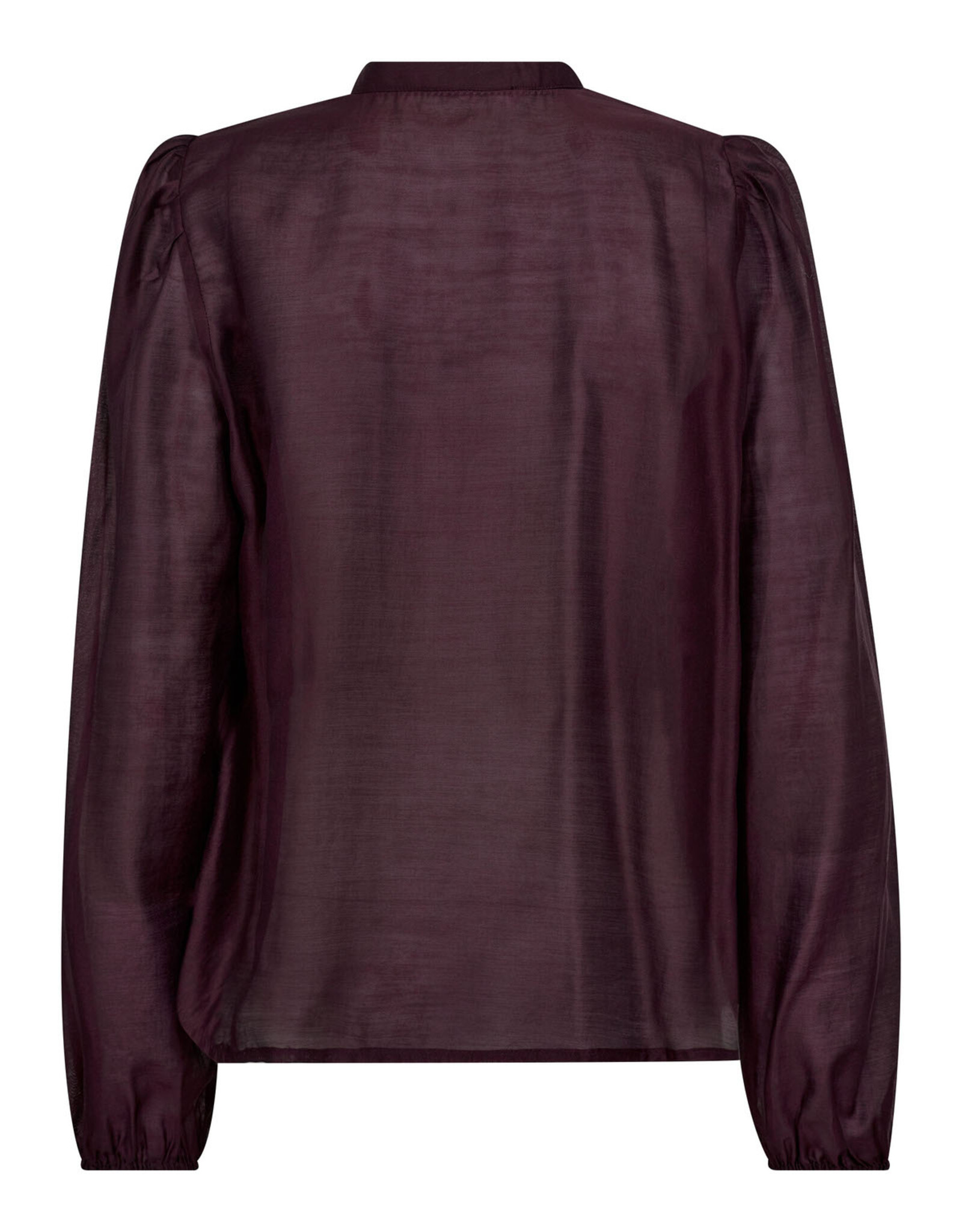 Co'Couture Taffy Smock V-Shirt Winered