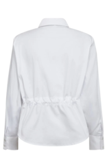 Co'Couture Sanna Tie Waist Shirt White