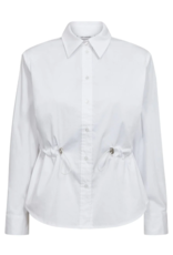 Co'Couture Sanna Tie Waist Shirt White