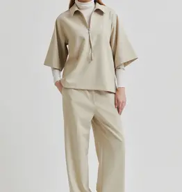 Second Female Ficarias Straight Trousers Pure Cashmere