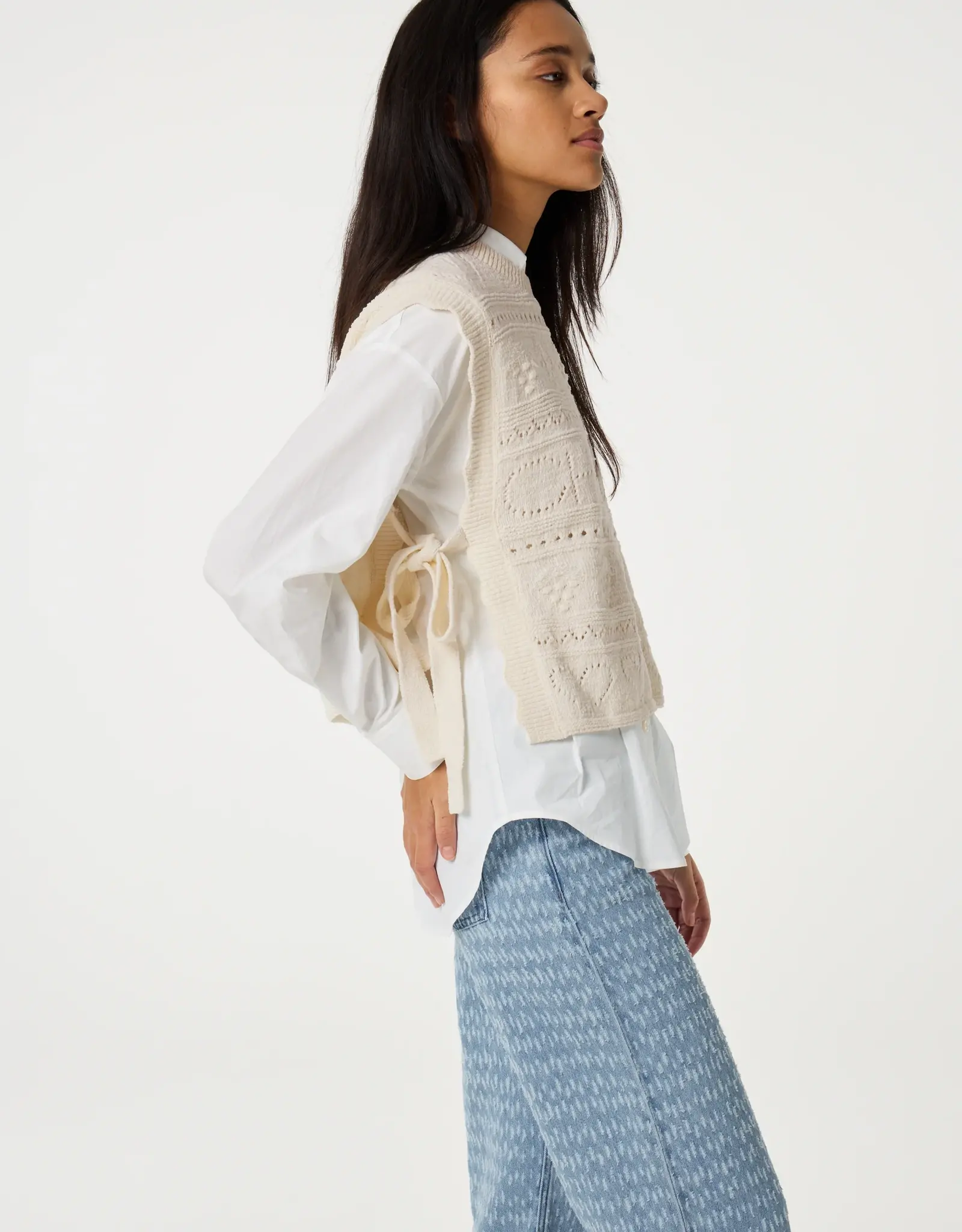 Fabienne Chapot Kamilla Top Cosy White