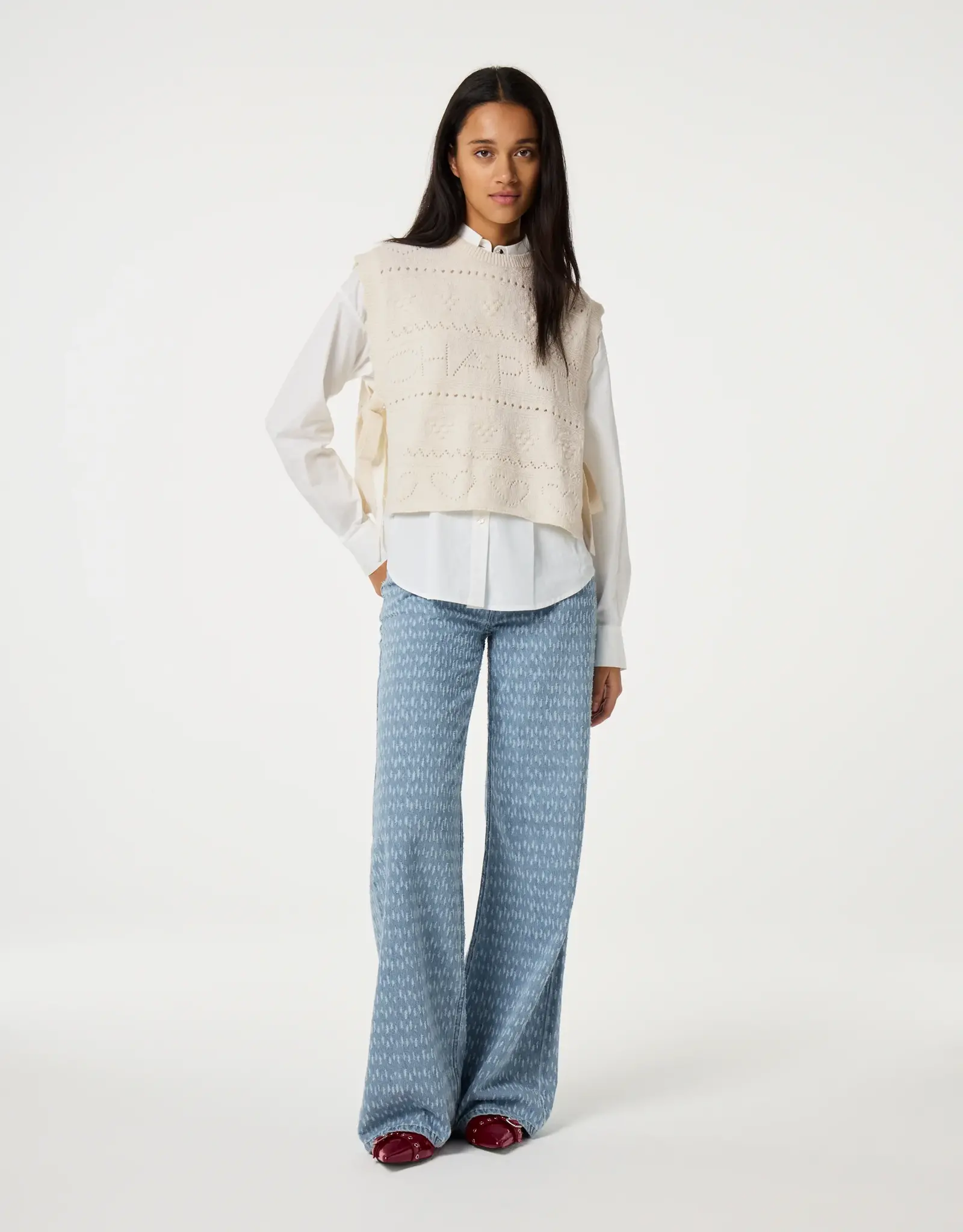 Fabienne Chapot Kamilla Top Cosy White