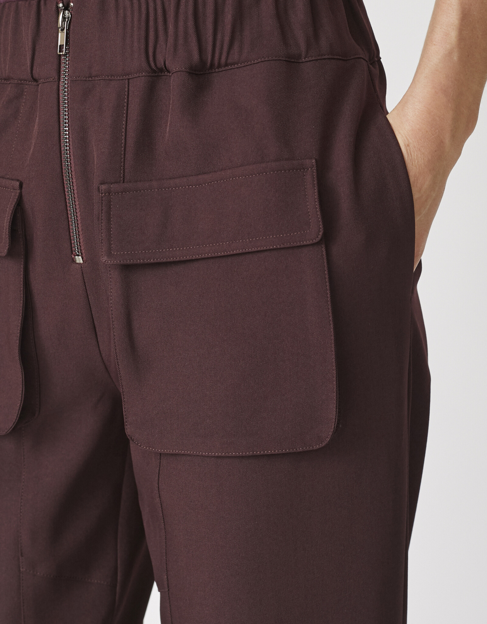 Co'Couture Luna Pocket LL Pant Winered