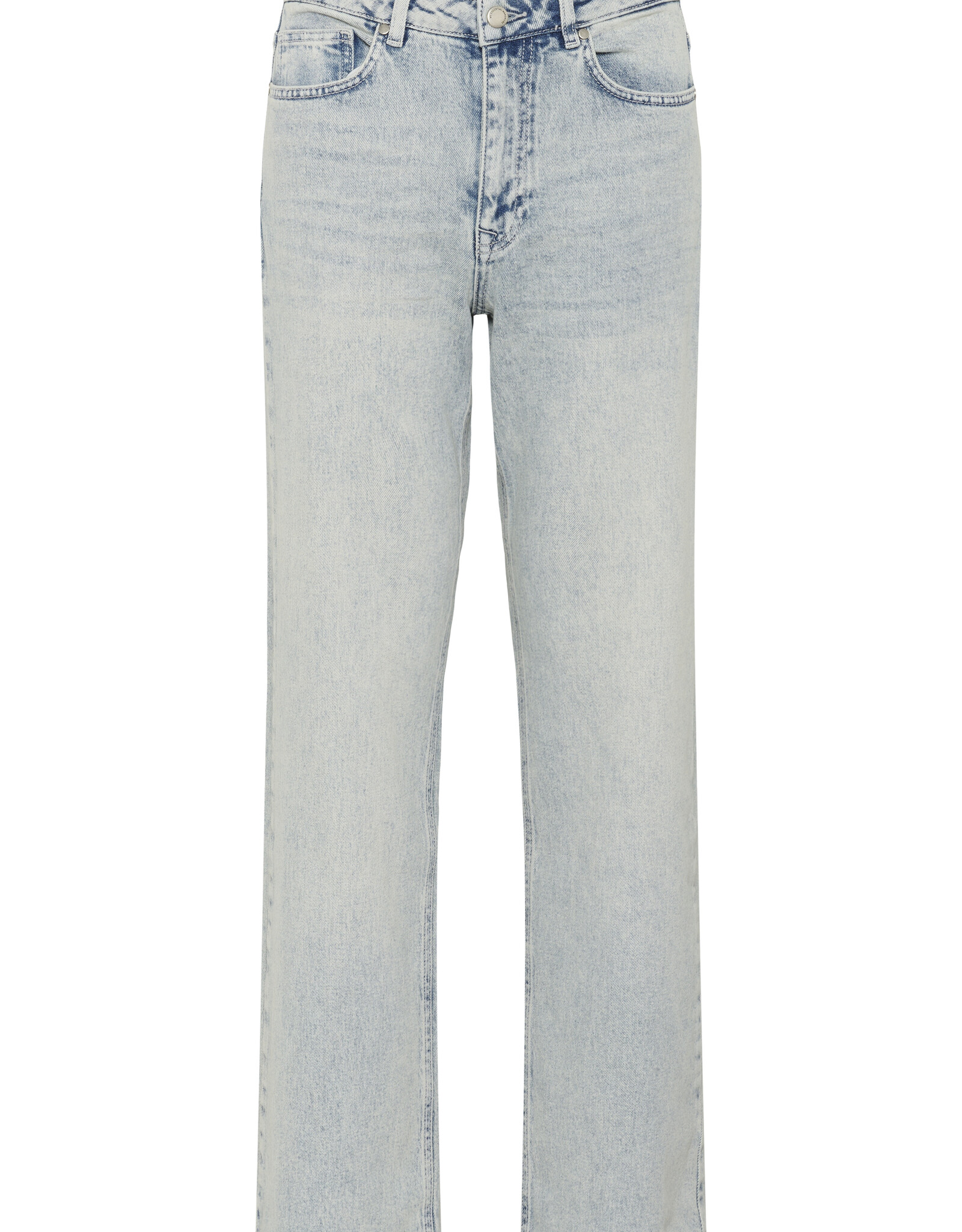 My Essential Wardrobe The Louis 139 High Wide Light Blue Dirty Wash L32