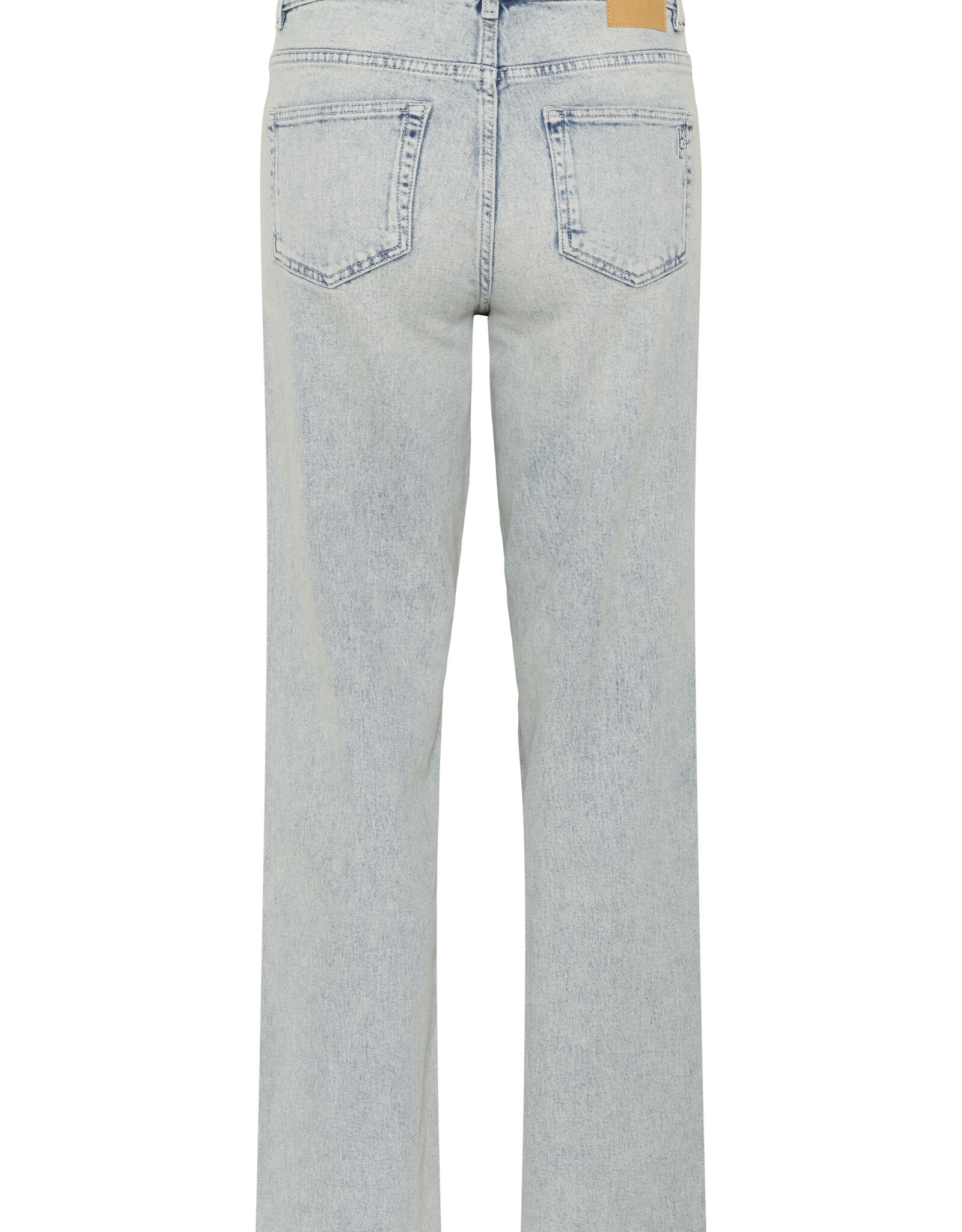 My Essential Wardrobe The Louis 139 High Wide Light Blue Dirty Wash L32