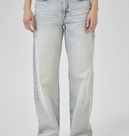 My Essential Wardrobe The Louis 139 High Wide Light Blue Dirty Wash L32