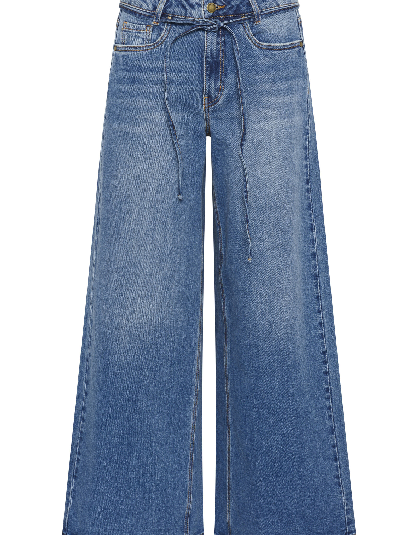 My Essential Wardrobe Karo 144 Mid X-Wide Medium Blue L32
