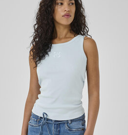 My Essential Wardrobe Mandy Top Pearl Blue