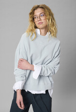 My Essential Wardrobe Diego Logo Embroidery Sweat  Pearl Blue