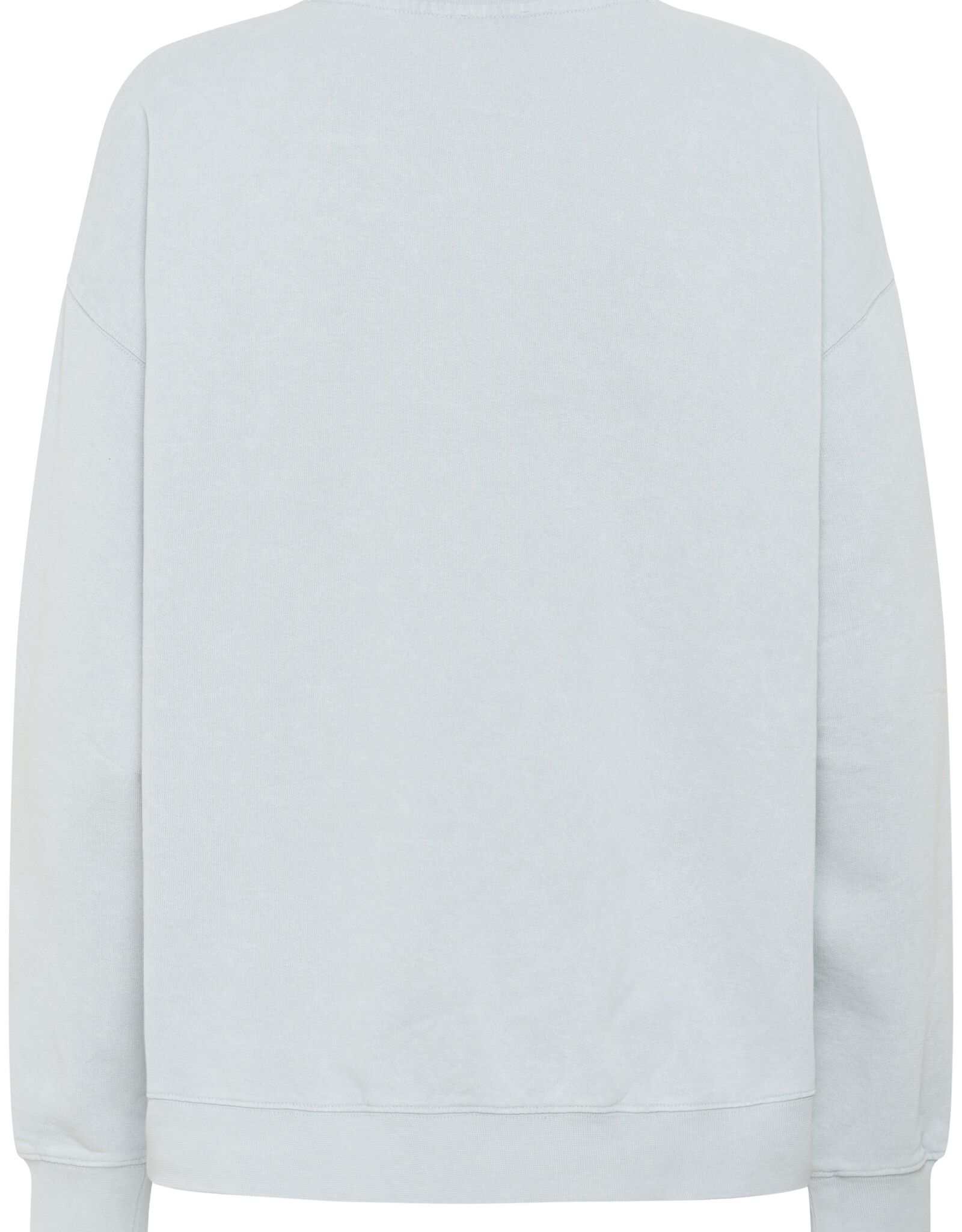 My Essential Wardrobe Diego Logo Embroidery Sweat  Pearl Blue