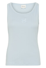 My Essential Wardrobe Mandy Top Pearl Blue