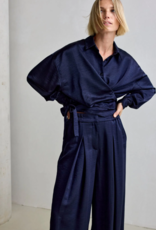 Femmes du Sud Allison Satin Navy