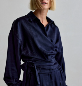 Femmes du Sud Allison Satin Navy