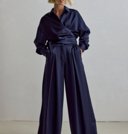 Femmes du Sud Odila Satin Navy