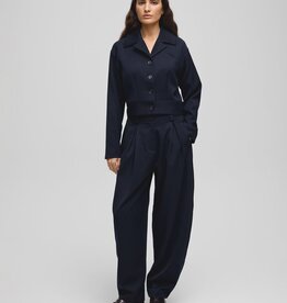 Moss Copenhagen Mynthe Elina HW Pants Sky Captain