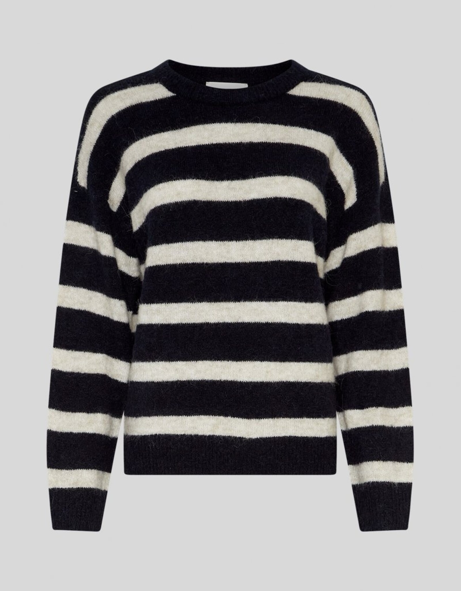 Moss Copenhagen Festina Hope Pullover Sky Cap/Oat Mel