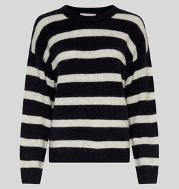 Moss Copenhagen Festina Hope Pullover Sky Cap/Oat Mel