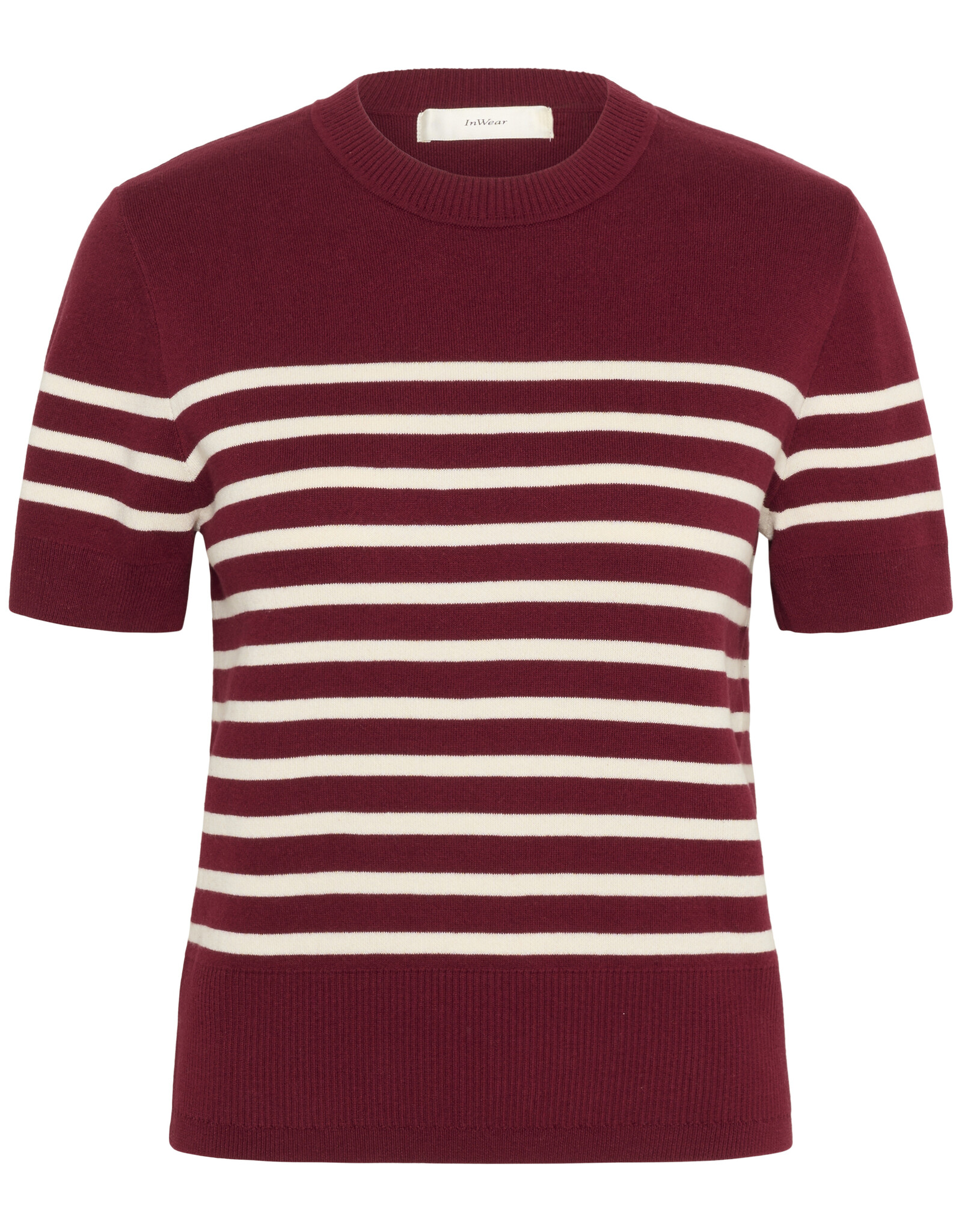InWear Wallis Pullover Cabernet Stripe