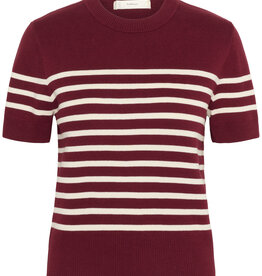 InWear Wallis Pullover Cabernet Stripe