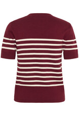 InWear Wallis Pullover Cabernet Stripe