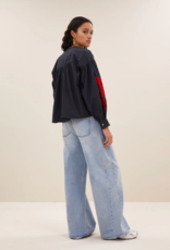 By Bar Janet Blouse Midnight