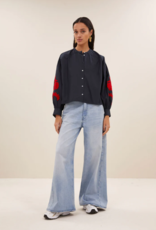 By Bar Janet Blouse Midnight